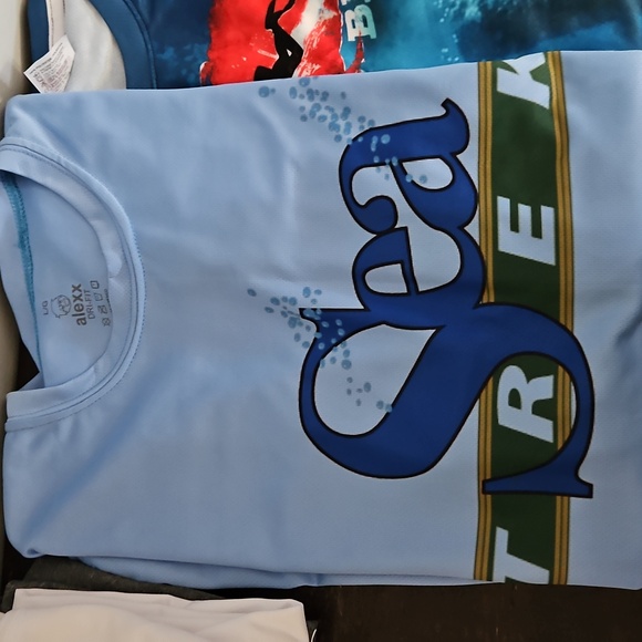 LOT - Swim Shirts From Cozumel, Mexico, 3 L & 1 M Set - Picture 11 of 14